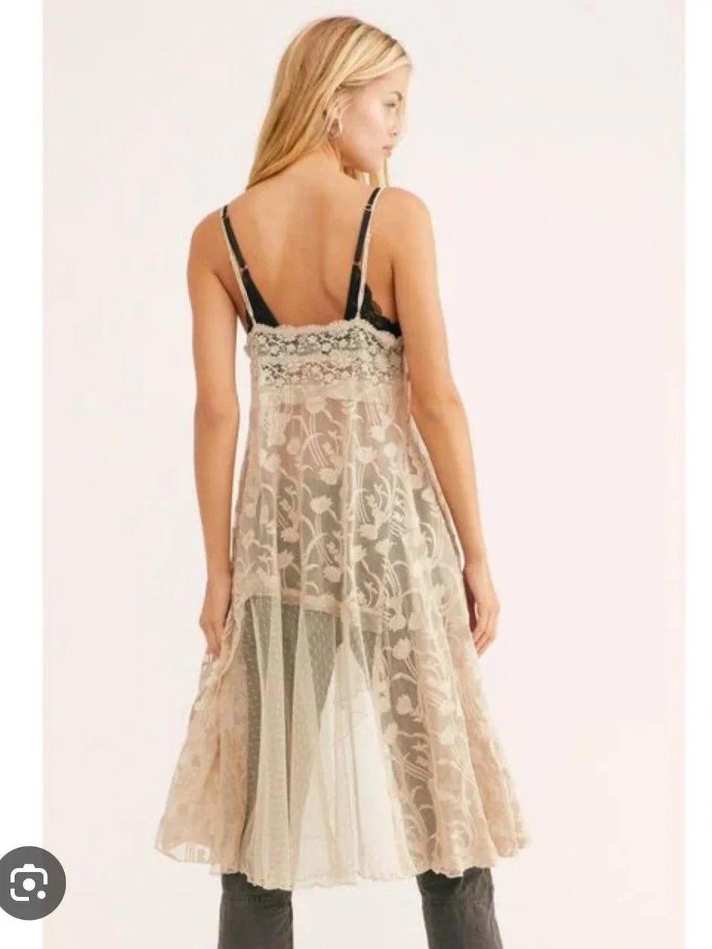 Free People Don’t Think Twice Slip Dress - Picture 2 of 3